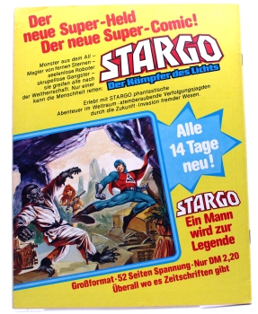 STARGO - Der Kämpfer des Lichts Comic Magazin Nr. 7: Im Hinterhalt der stählernen Meute